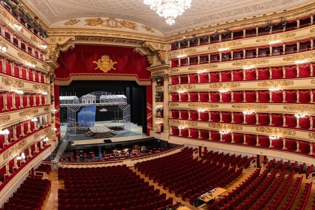 intérieur Scala de Milan