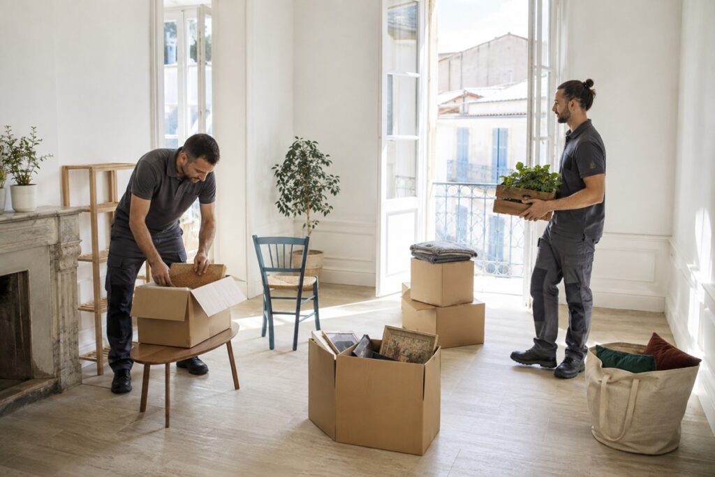 Débarras professionnel d'un appartement à Marseille