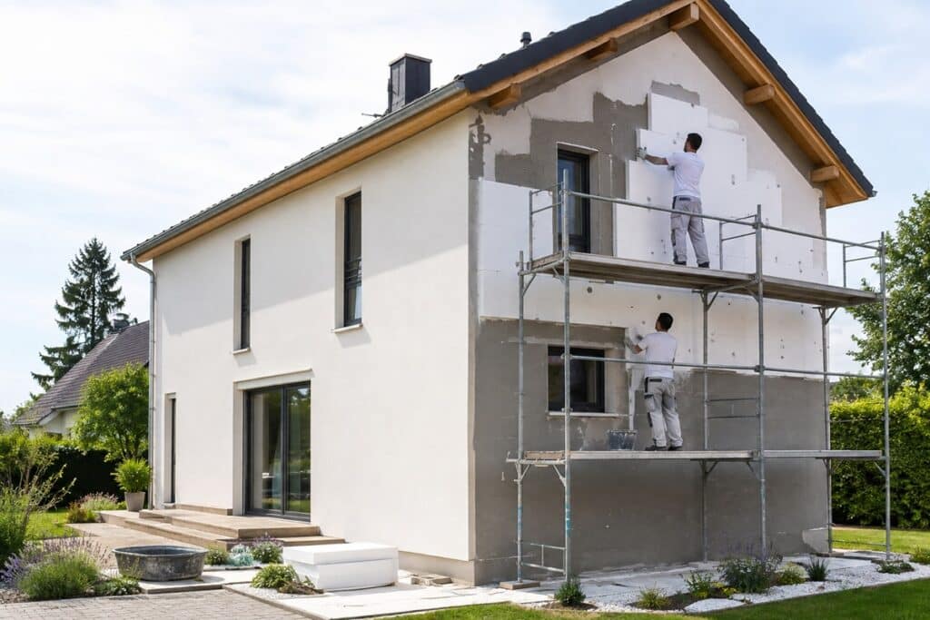 Rénovation de façade et isolation extérieure