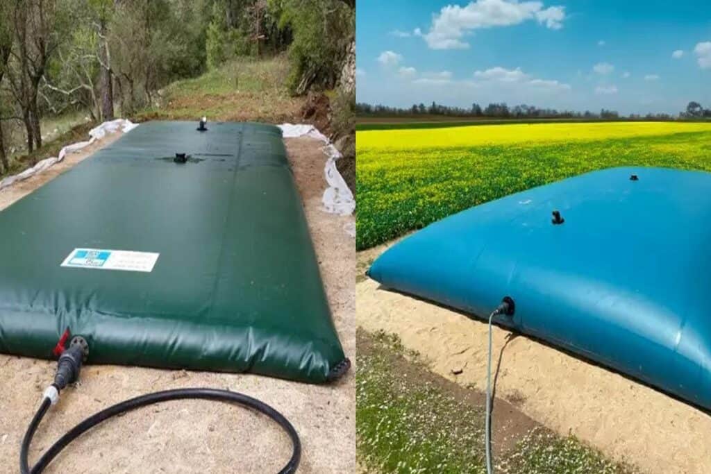 deux citernes souples