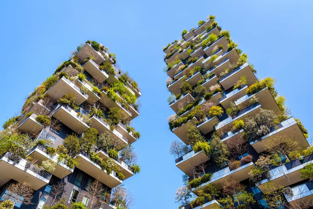 les deux tours du Bosco Verticale