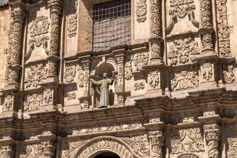 Église de San Francisco de La Paz architecture baroque métis