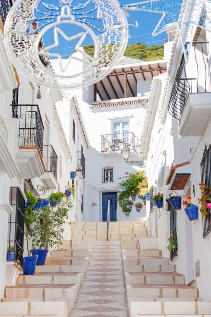 escalier dans Mijas Pueblo