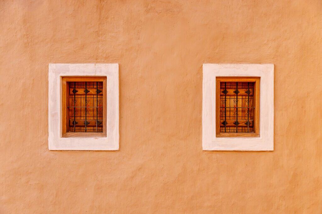 fenêtre sur une maison najd