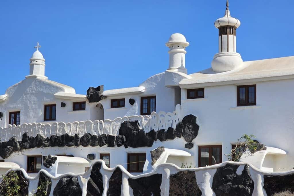 beau bâtiment à Lanzarote