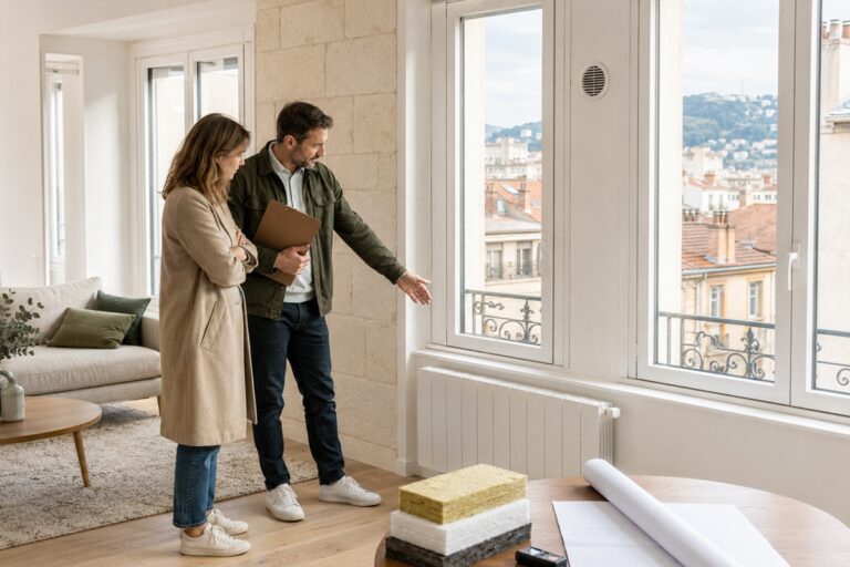 Rénovation énergétique d’un appartement lyonnais