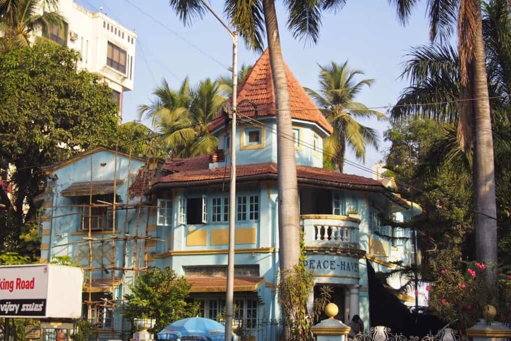 belle maison coloniale en Inde