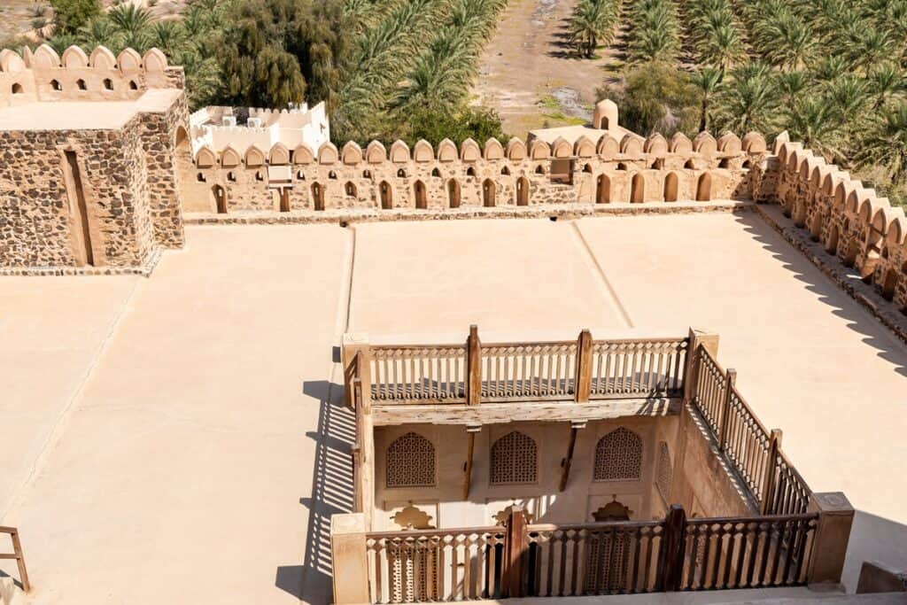 fort de Jabrin en Oman