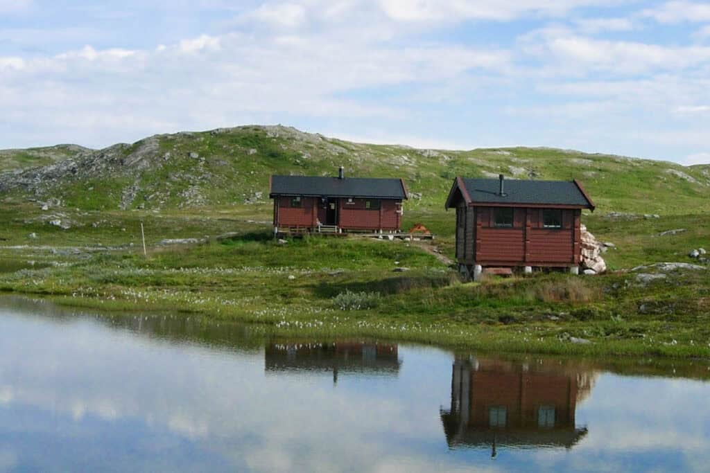 hytter au bord de l'eau