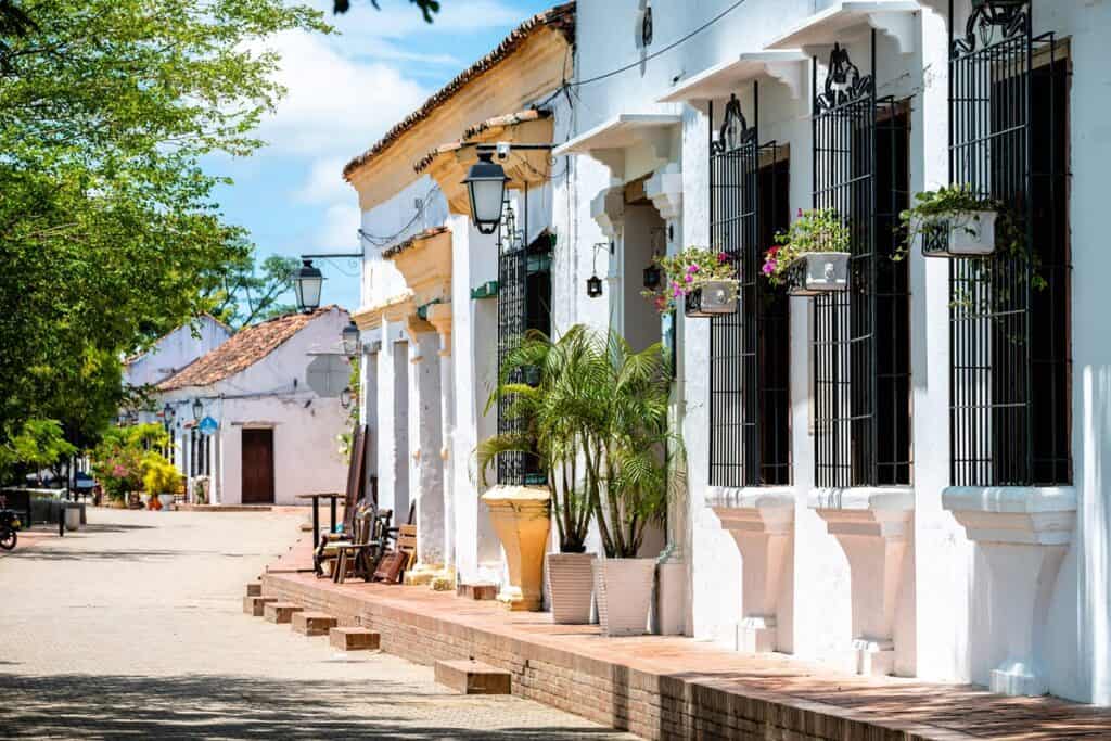 maisons coloniales en Colombie