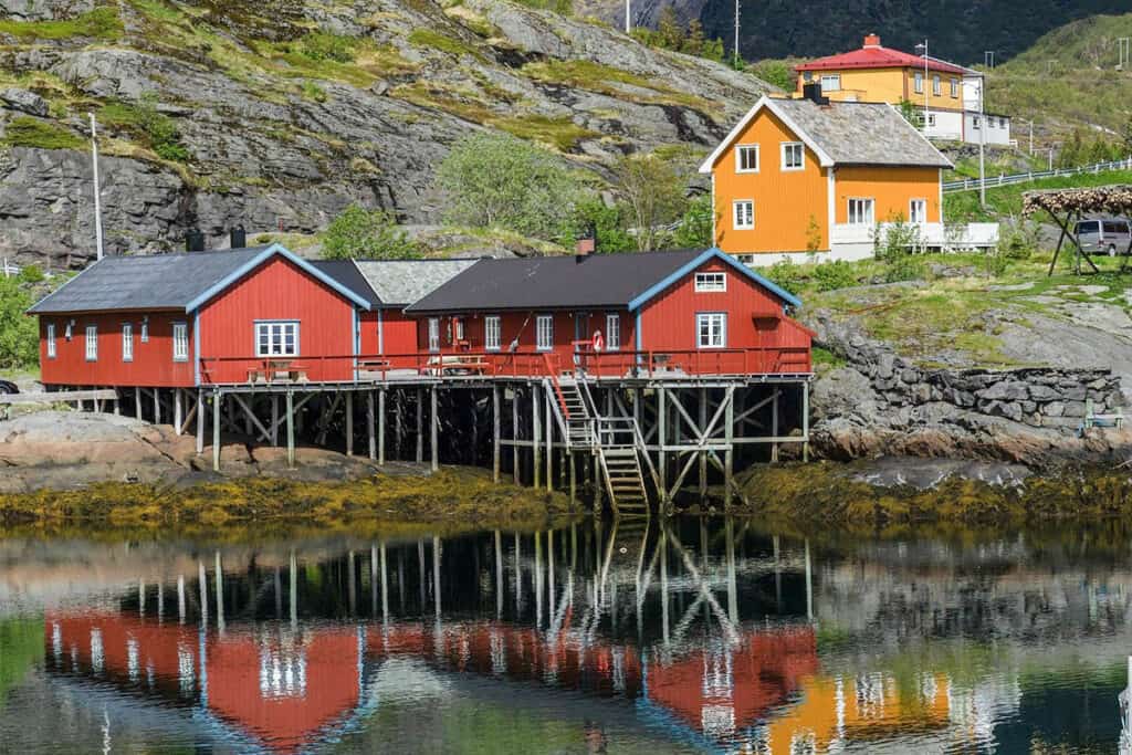 rorbu rouge Lofoten