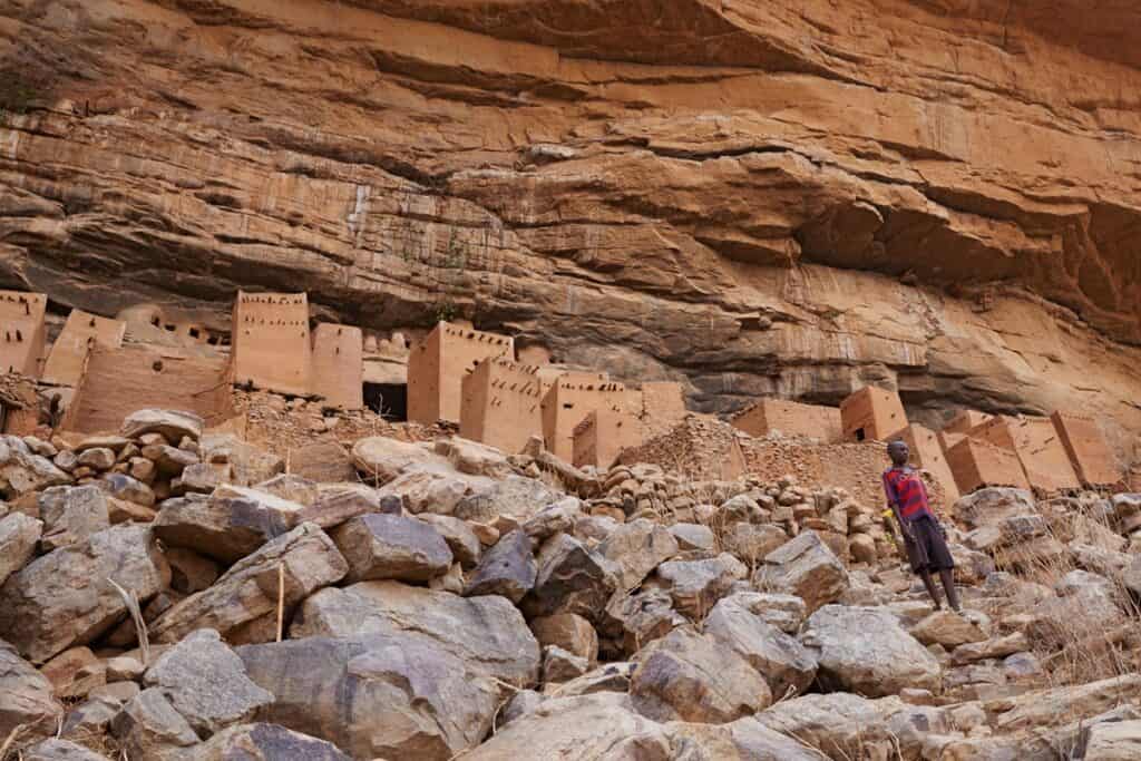 maisons troglodytes de Biandiagara