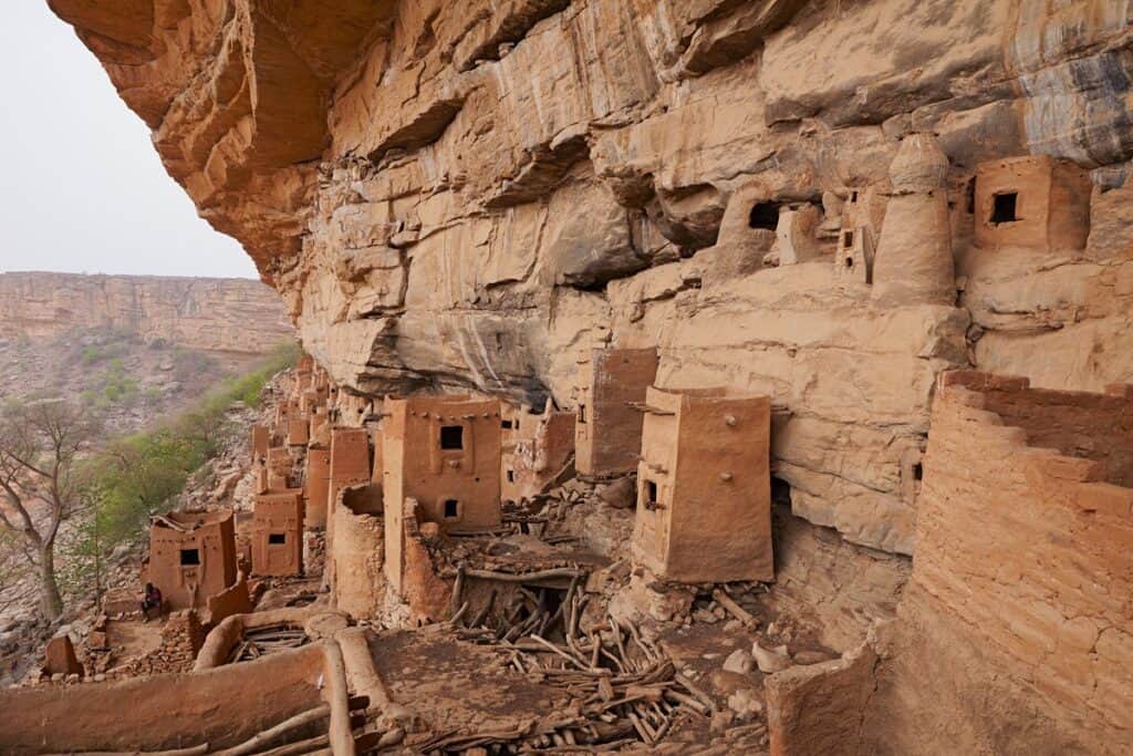 maisons troglodytes de Biandiagara