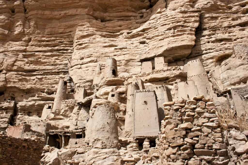 maisons troglodytes de Biandiagara