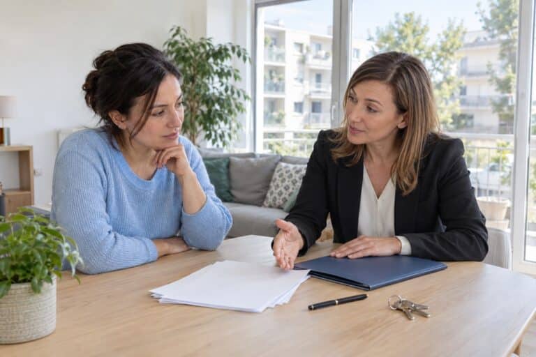 Échange autour d’un dossier de logement