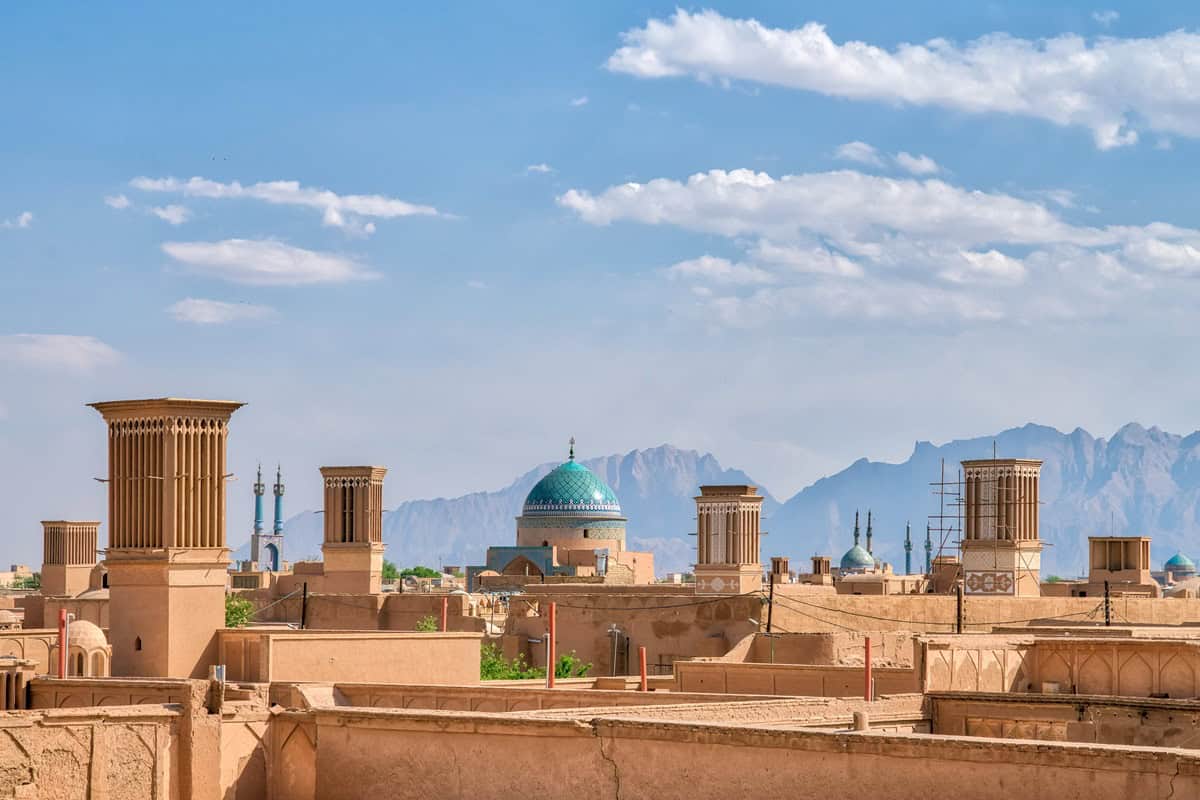 architecture traditionnelle Yazd