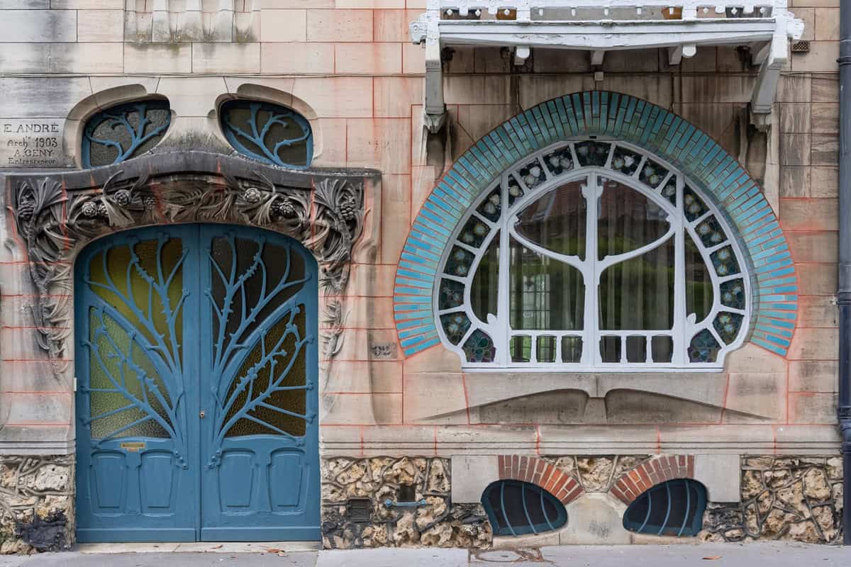 façade Art Nouveau