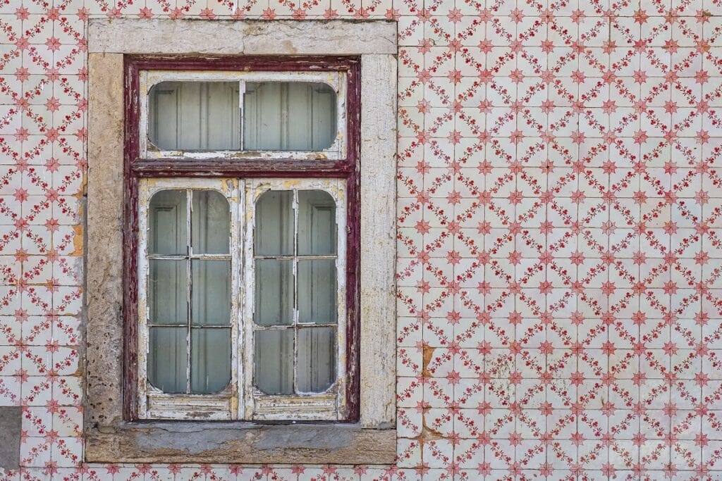 azulejos façade maison