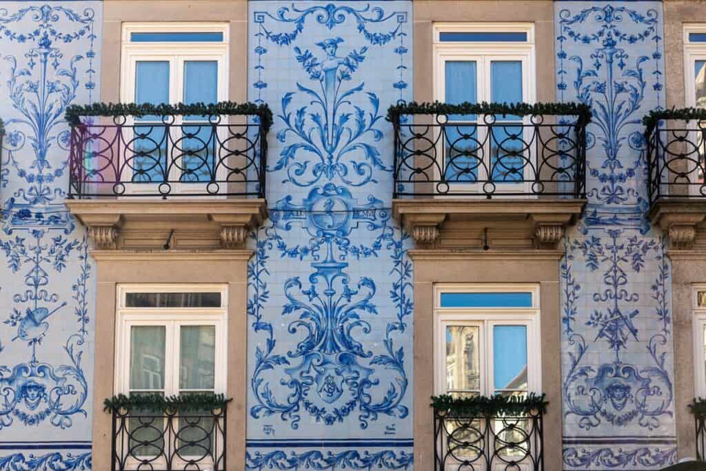 façade d'azulejos