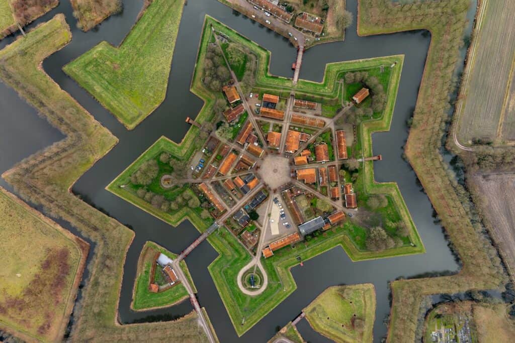 Bourtange forteresse en étoile