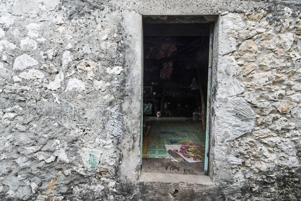 façade maison ivatan à Batanes