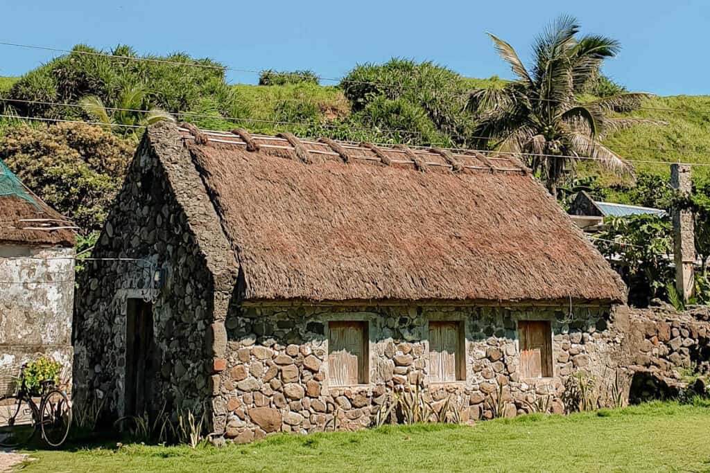 maison traditionnelle Ivatan