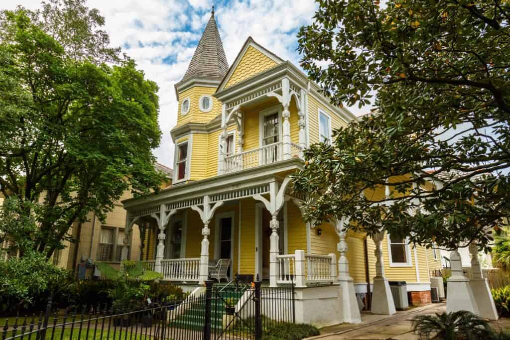 maison victorienne à la Nouvelle Orléans