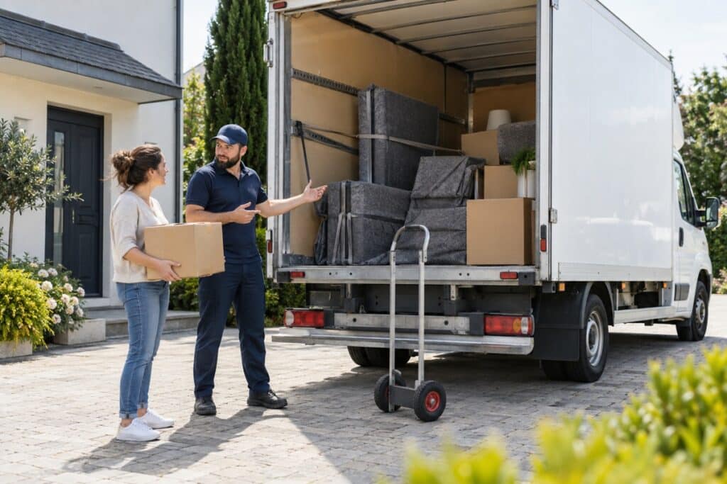 Déménagement avec camion et chauffeur