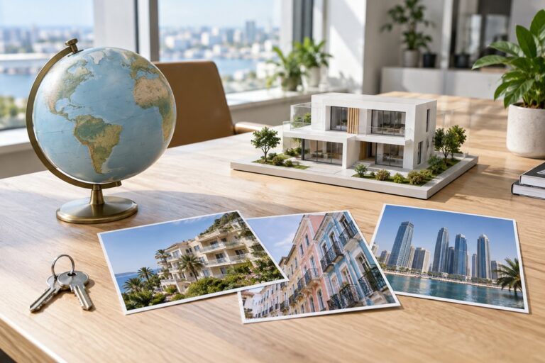 Globe, clés et opportunités immobilières