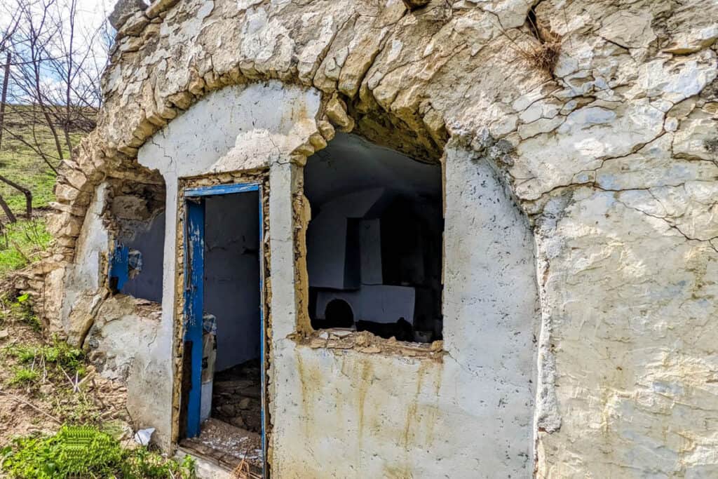 bordei abandonné en Moldavie