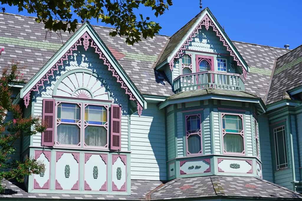 façade maison victorienne à Cape May