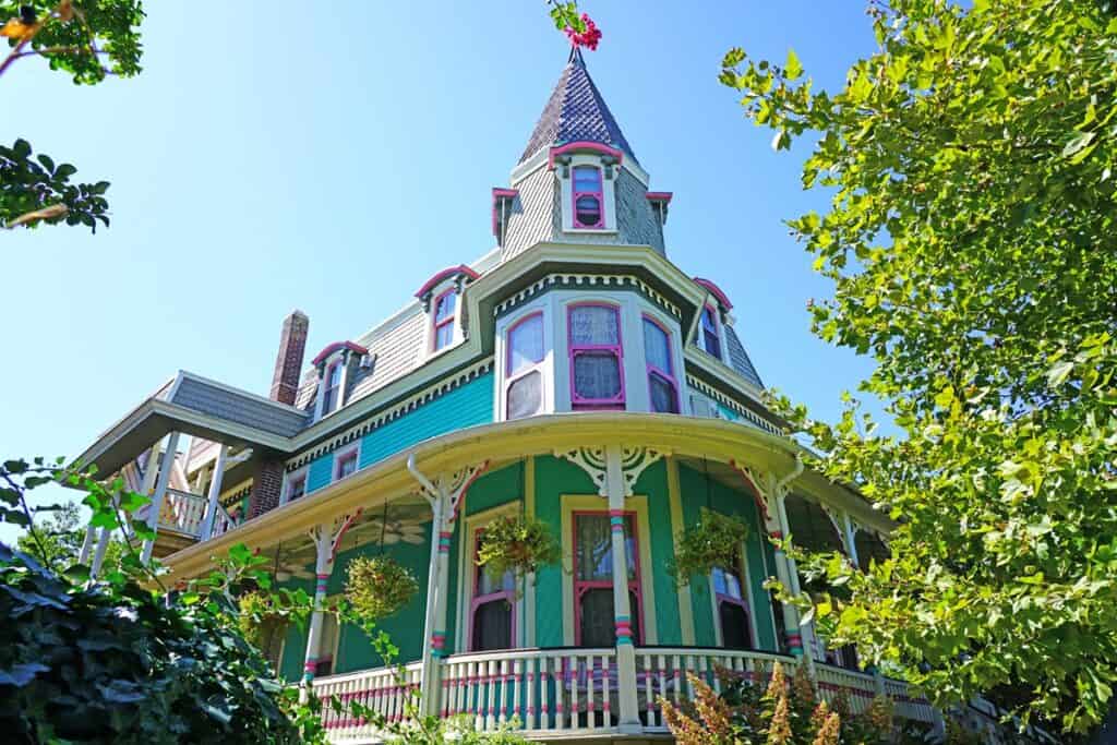 maison victorienne avec tourelle à Cape May