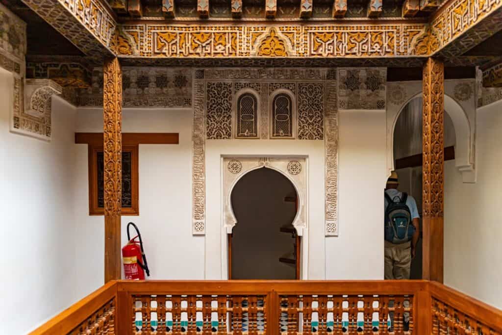 maison à cour arabe traditionnelle