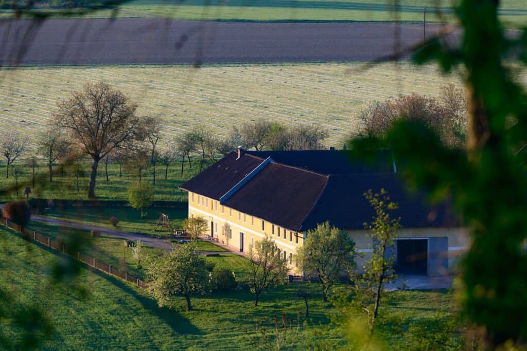 Vierkanthöfe en Autriche