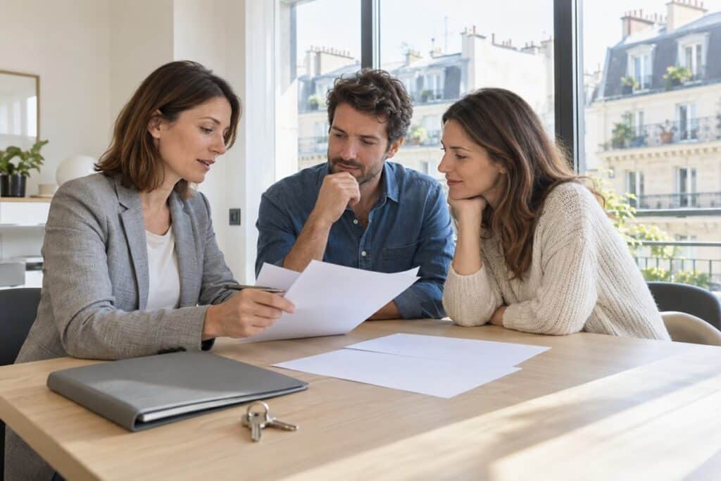 Clés et dossier immobilier