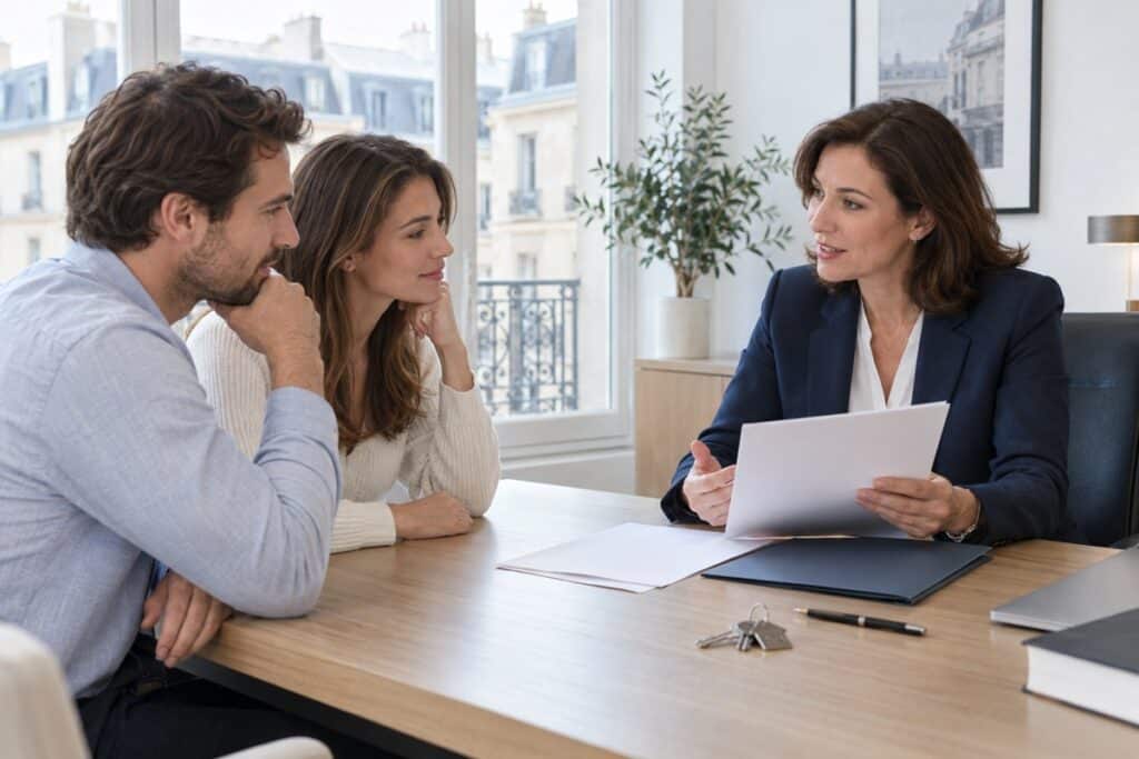 Conseil immobilier chez le notaire