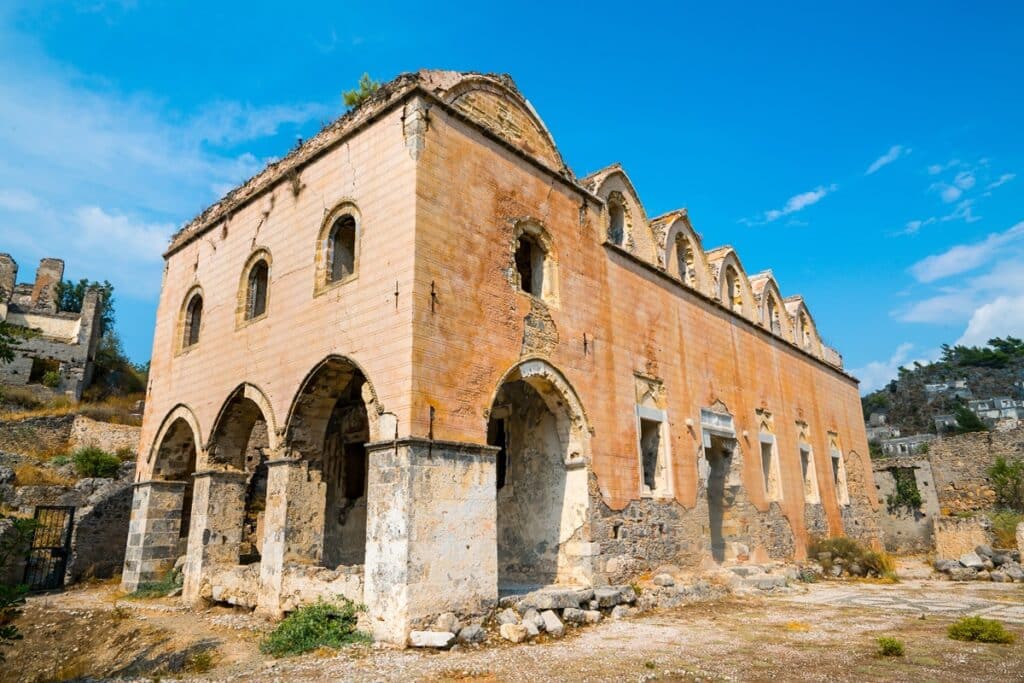 église abandonnée de Kayaköy