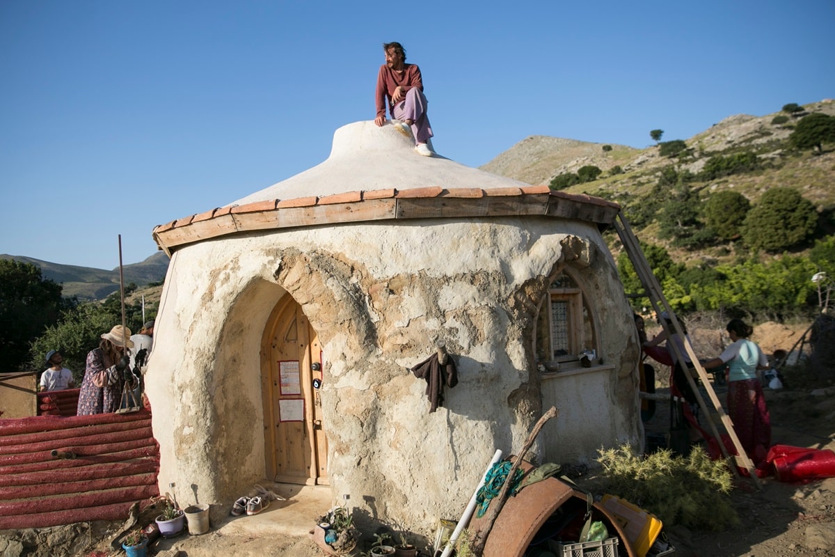 maison en Super Adobe