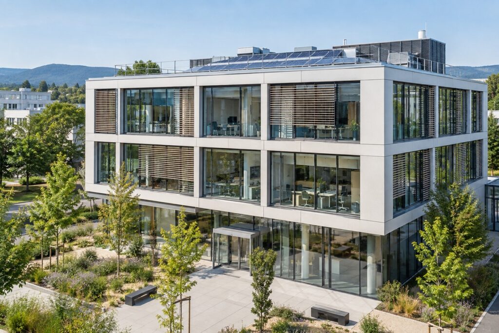 Bureaux rénovés, énergie maîtrisée