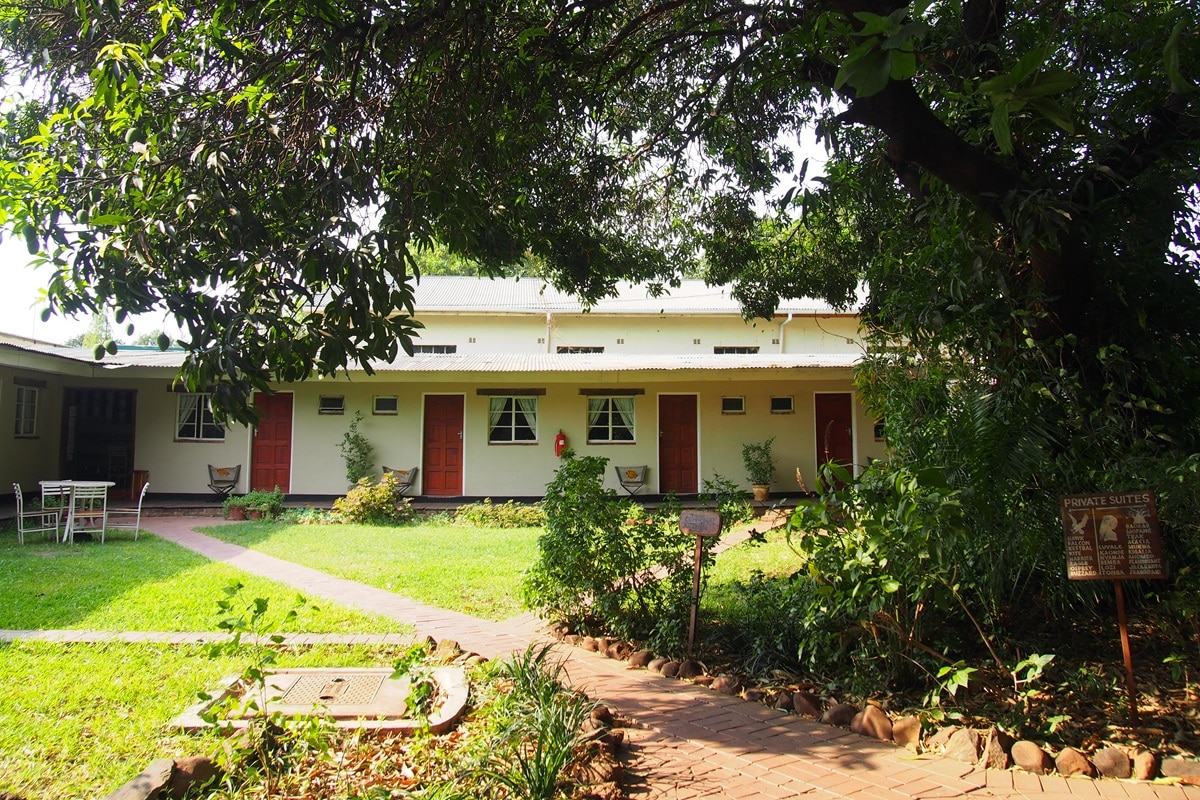 maison coloniale en Zambie