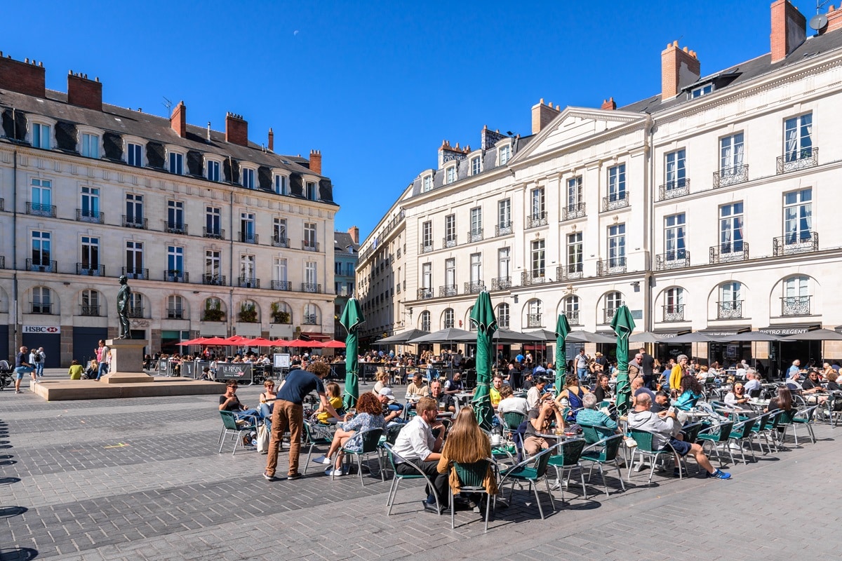 place du Bouffay à Nantes