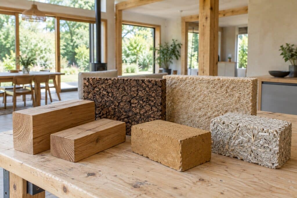 Matériaux durables pour une maison écologique