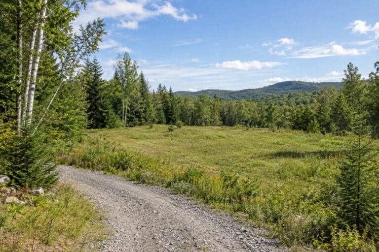 Terrain vacant en campagne de Lanaudière