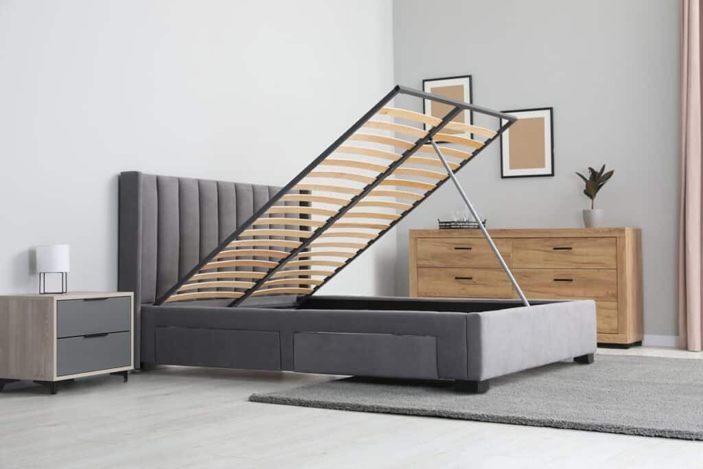 Lit coffre haut de gamme
