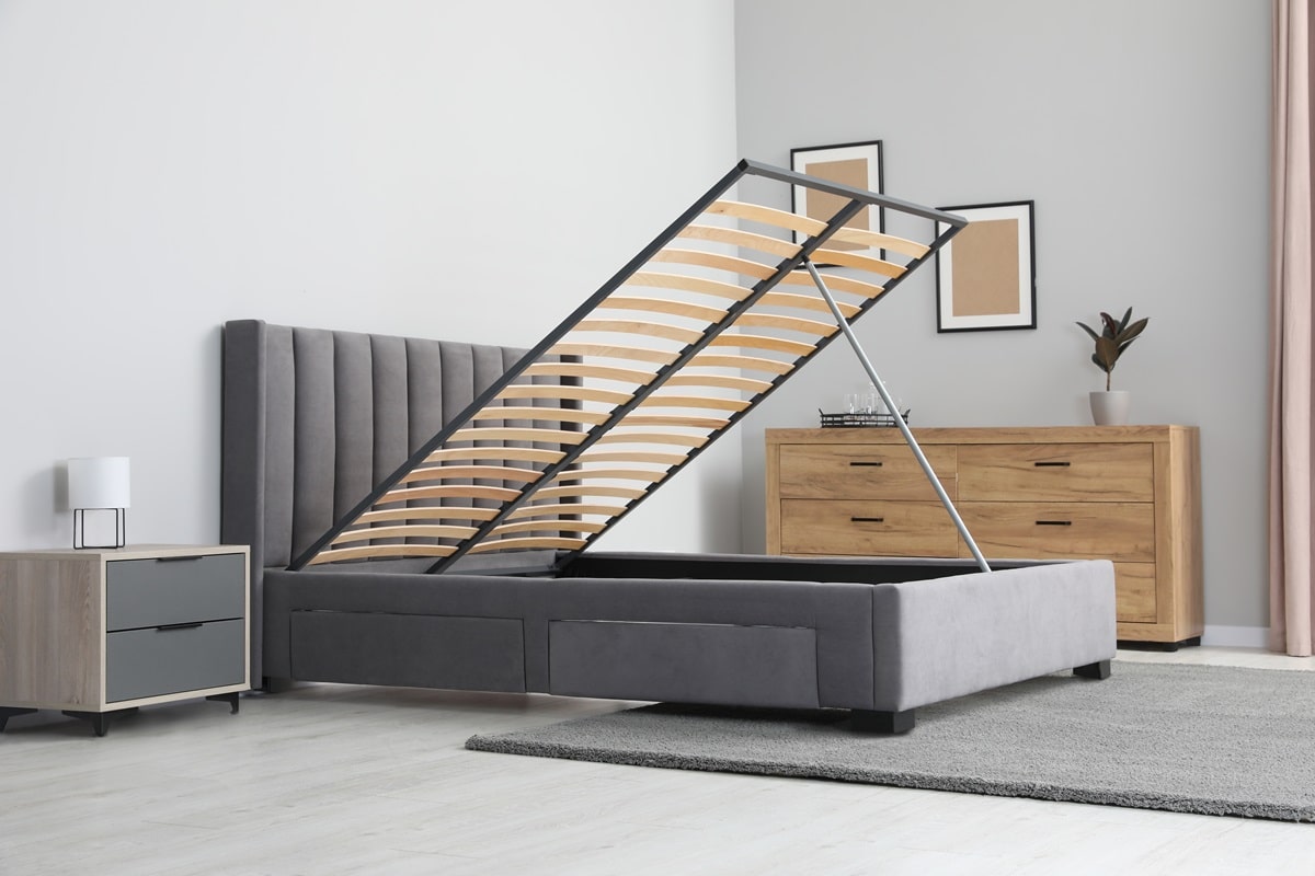Lit coffre haut de gamme