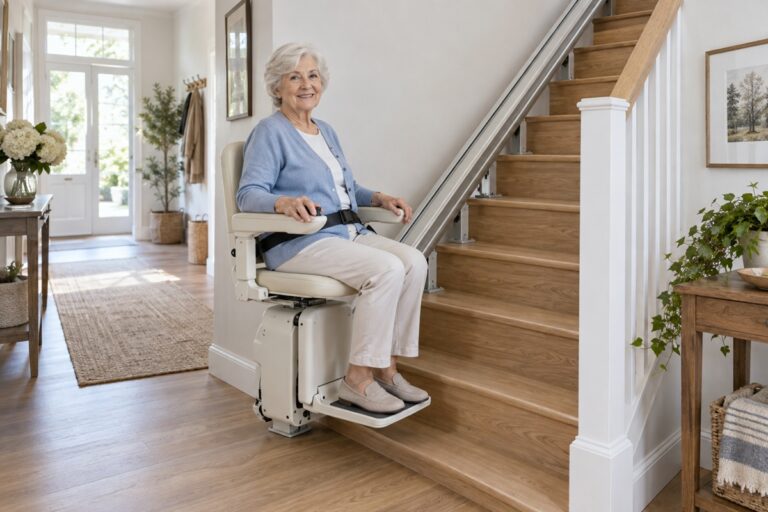 Autonomie sereine avec un monte-escalier