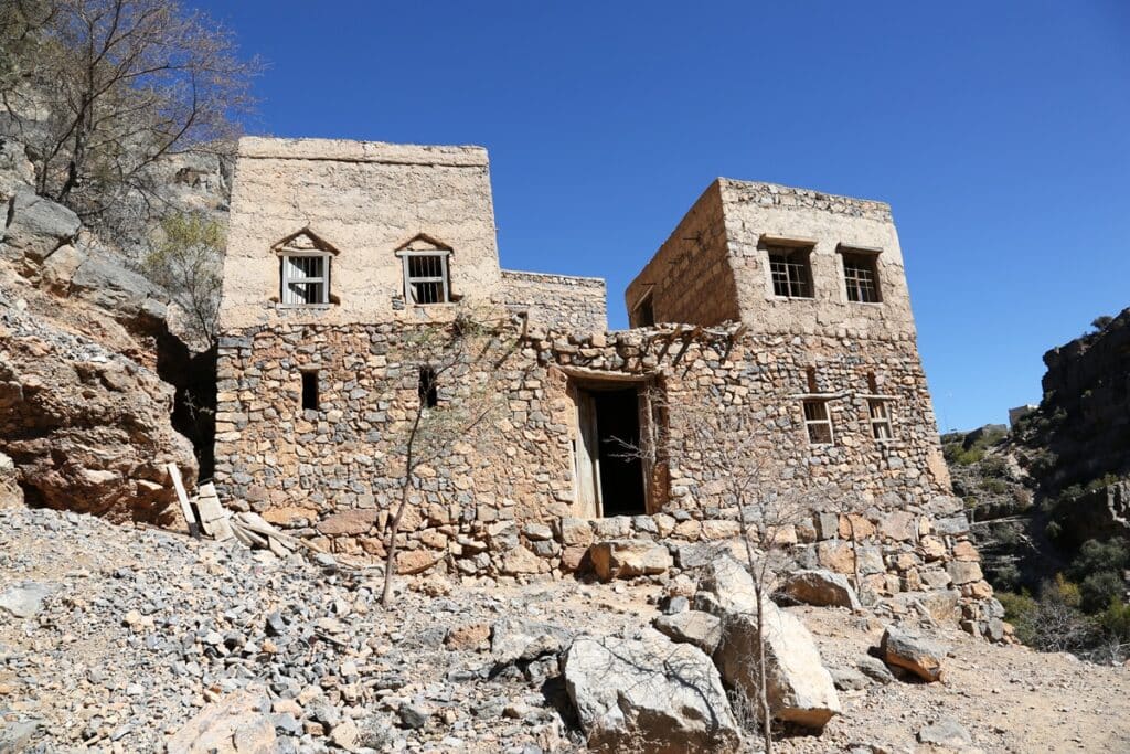 maison abandonnée à Wadi Habib