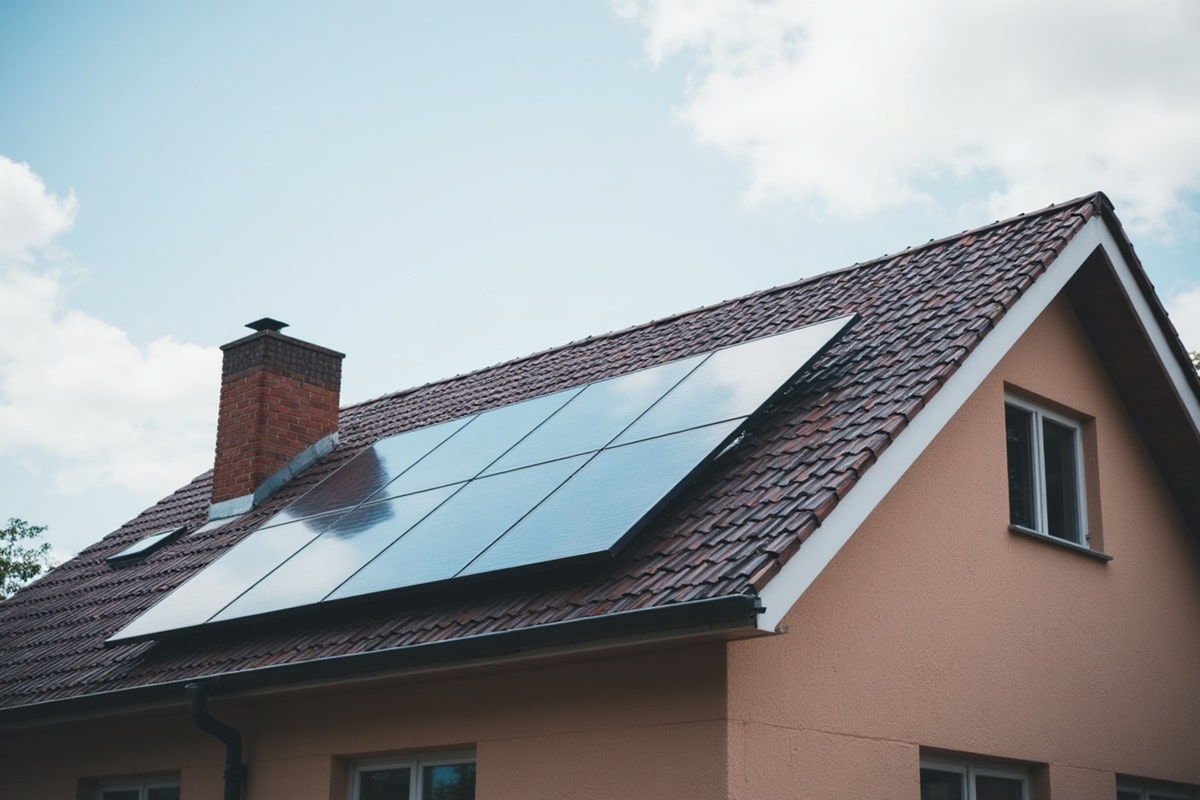 panneaux solaires toiture