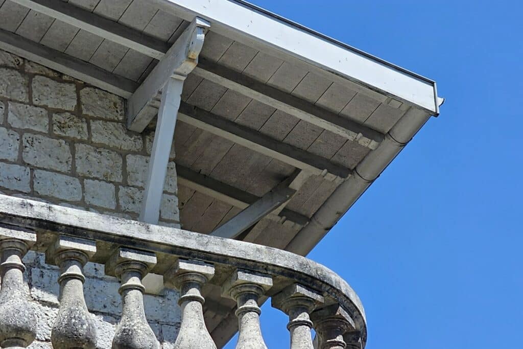 détail toiture