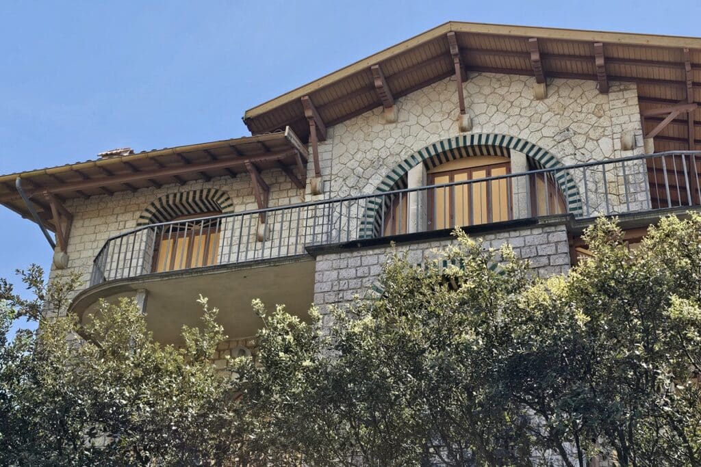 façade détail villa